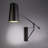 Eros Steel LED Swing Arm Sconce