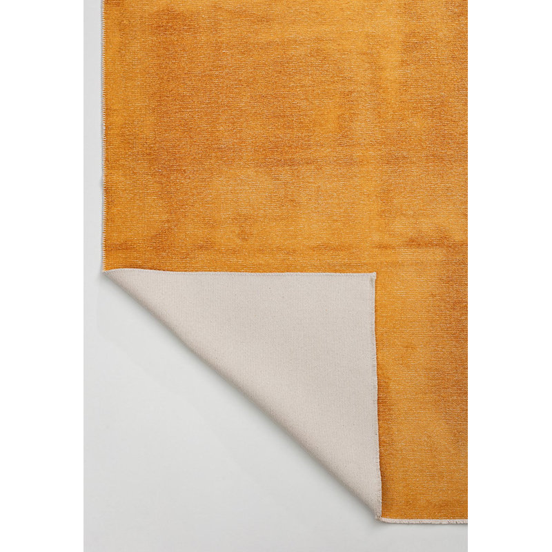 Rapture Area Rug in Orange, Rectangle 6'7" x 8'3"
