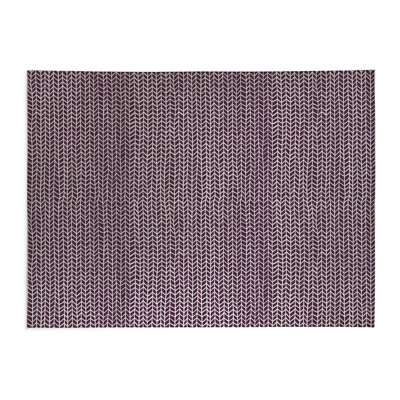 Chevron Feather Low Profile Kitchen Mat