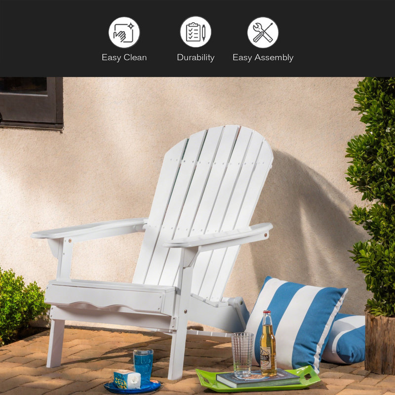 CHAISE ADIRONDack, Blanc