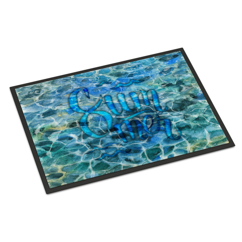 Rodriguez Non-Slip Outdoor Doormat, 18"W X 27"L