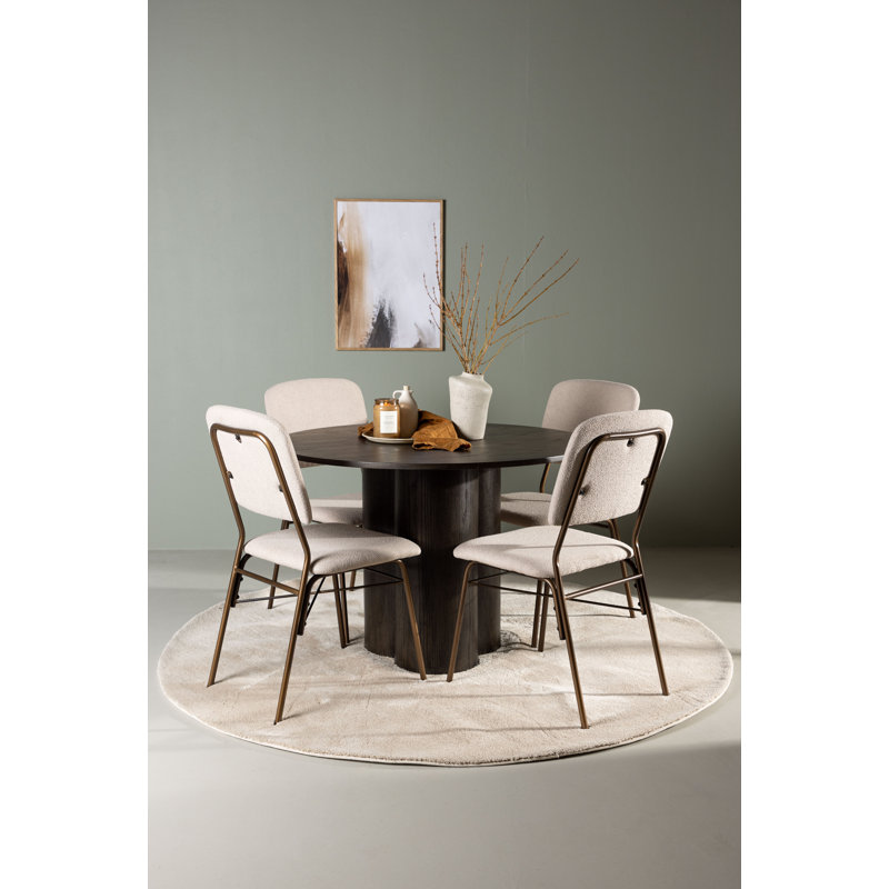 Hampston 4 - Person Dining Set, Brown