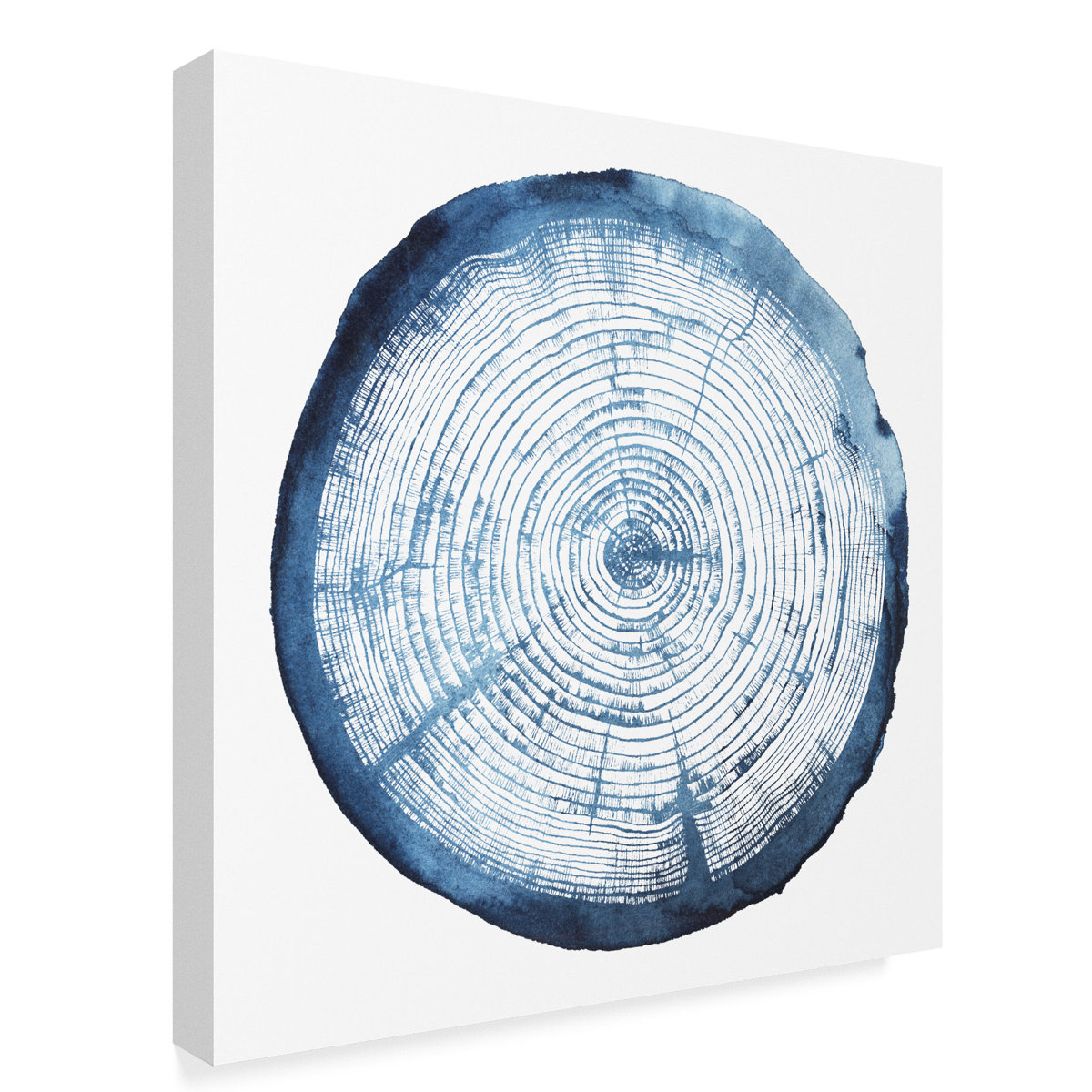 East Urban Home Tree Ring Overlay I by Grace Popp - Painting Print on ...