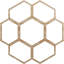 Médaillon de plafond en bois Florin-63411871-63411877