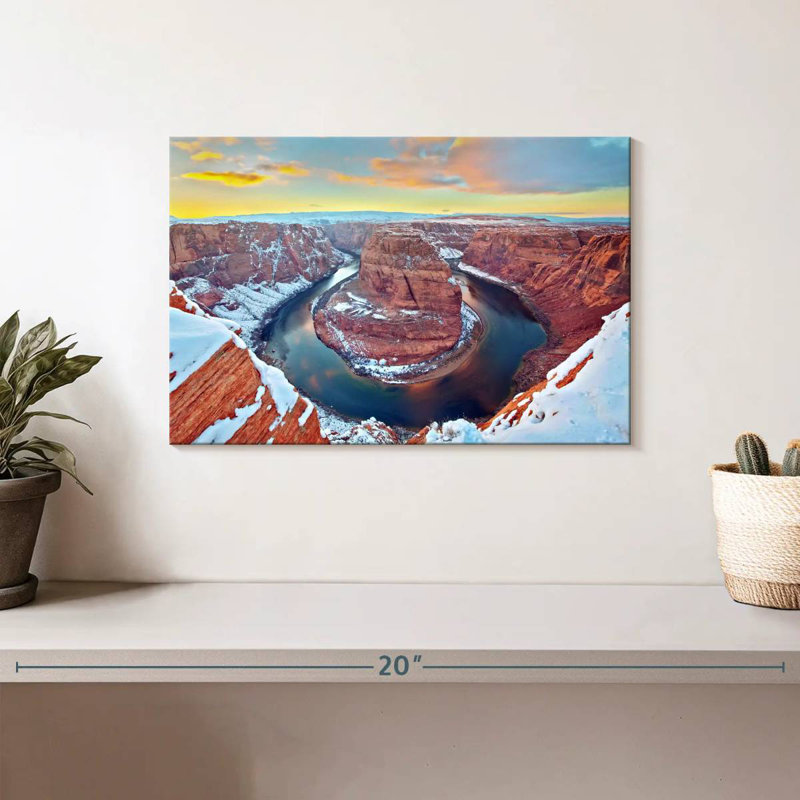 Alvord Horseshoe Bend River, H 8 po x l 12 po