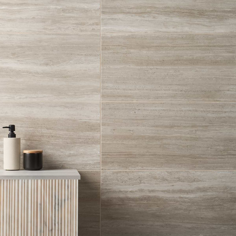 Nashville Gray 12X24 Matte Porcelain Tile, Taupe Matte