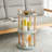 Storage Shelf, 360° Rotating Bookshelf, 3 Tier Bookcase W/ Large-Capacity Storage Space, Multifunctional Storage Rack, Compact Design, Standing Shelf For Living Room, Bedroom, Study Room, Kitchen