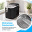 Countertop Ice Maker 33Lbs/Day, Chewable Sonic Ice, Self-Cleaning, Quiet And Compact For Home, Kitchen, Office, Parties And Camp-123807750-133761389