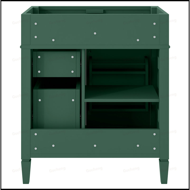 Meuble-lavabo de 30 po seulement, Vert