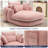 Cloudlike Chenille Chaise – Compression-Molded Foam Lounge-655036101