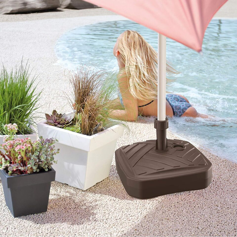 Breisch Umbrella Base, Brown