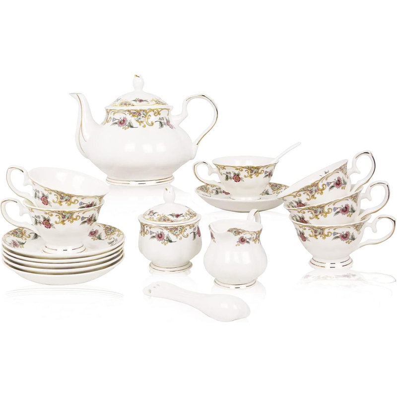 English tea cup set