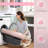4X6 Pink Fluffy Shag Area Rug, Soft Cute Fuzzy Plush Aesthetic Rug, Cozy Carpet For Bedroom Living Room Kids Nursery Dorm Playroom Baby Teen Decor (4Ft X 6Ft, Pink)-1132348360-1132348355