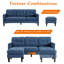 Canapé et chaise longue réversible avec repose-pieds Videlle-1475840702