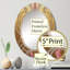 Gianick - Miroir mural moderne ovale-972884407