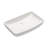 24"L x 15"W White Ceramic Rectangular Vessel Bathroom Sink-125359412-125359413