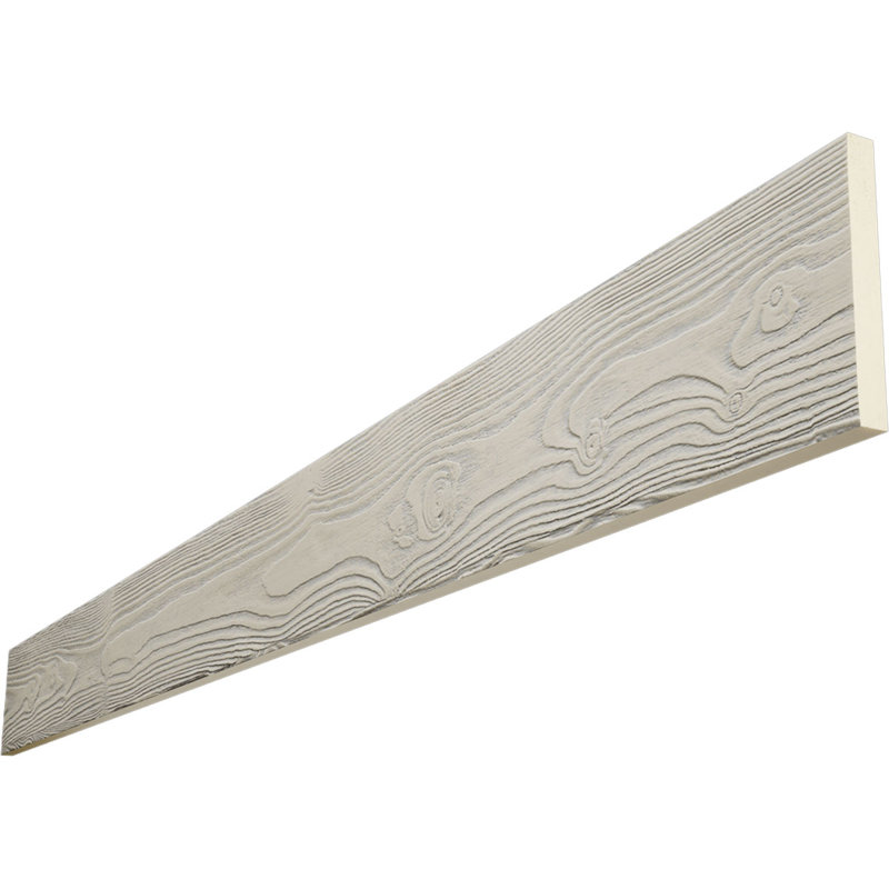 Planche de poutre en faux bois Endurathane sablé, H 6 po x l 96 po x P 1 po, Bois flottant