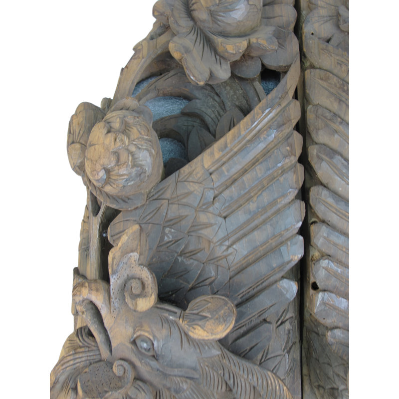 Asian Classic 2 Piece Carvings Sculpture Set