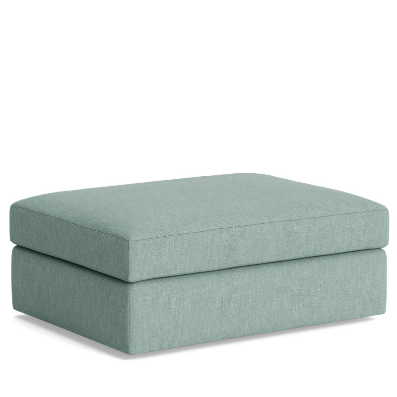 The OG Ottoman, Performance Weave - Spa