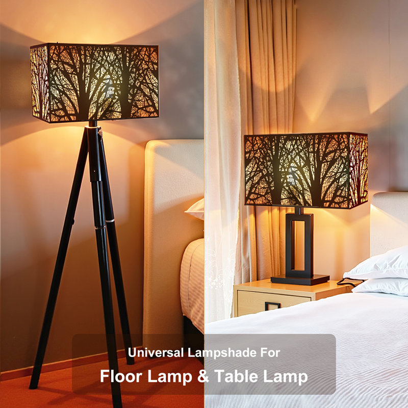 Metal Square Light Shade Spider Fitter