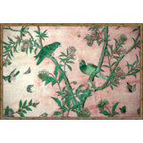 Birds And Butterflies In Tree Giclee Print by Soicher Marin Archives