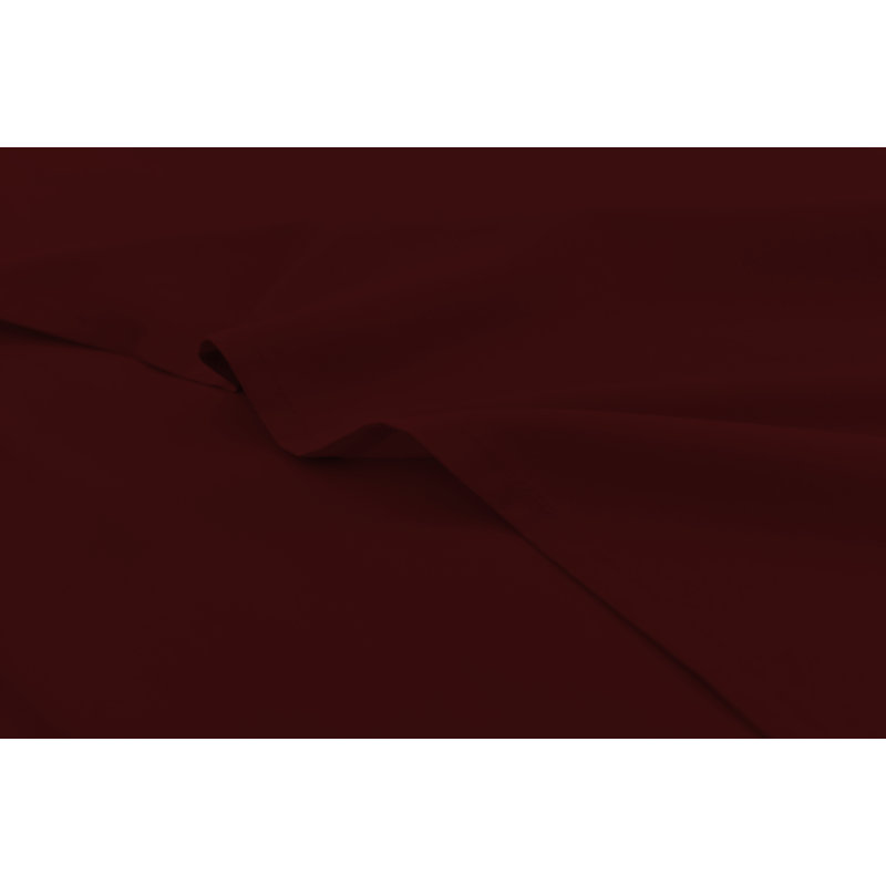 Ensemble de draps en rayonne de bambou ultra doux et infroissable, Bourgogne, Très grand
