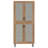 Stagg Natural Oak 4-Door Tall Shoe Storage Cabinet