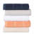 Milo Smart Twist Viscose Cotton Blend Medium Weight Quick Dry Solid Ribbed Bath Towels-106691645-112602296