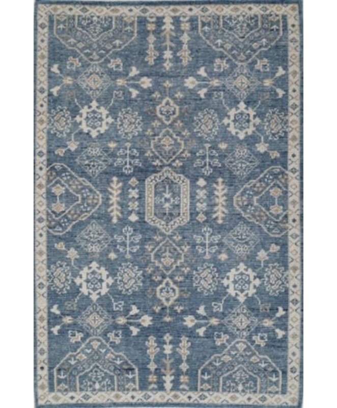 Birch Lane™ Hand Knotted Wool Morrisa Rug, Rectangle 8'9" x 11'9"
