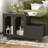 Mobile End Table With Lockable Wheels, Cream Style Side Table With Storage Drawer, 11.8Inch Narrow Nightstand With Multi-Layer Storage, Living Room-1079416348