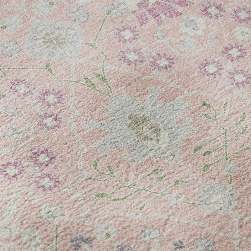 Tapis oriental lavable à la machine de qualité supérieure AMF1009 Colmenero, Rectangle 9 pi x 12 pi
