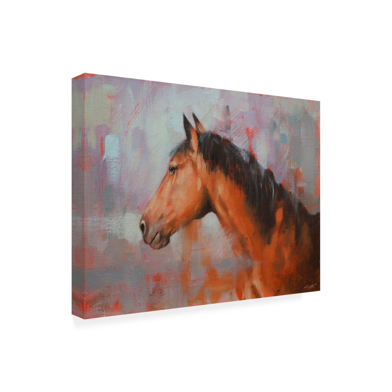 Art sur toile John Silver Horse, H 18 po x l 24 po