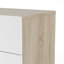 Commode double à huit tiroirs de l 55,12 po Gianna-1331761671