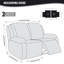 Housse de fauteuil inclinable avec poches 1-2-3-353110863