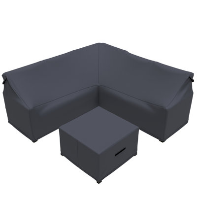 Nolensville Metal Outdoor Conversation Set Group Seating Patio Furniture Covers by Latitude Run