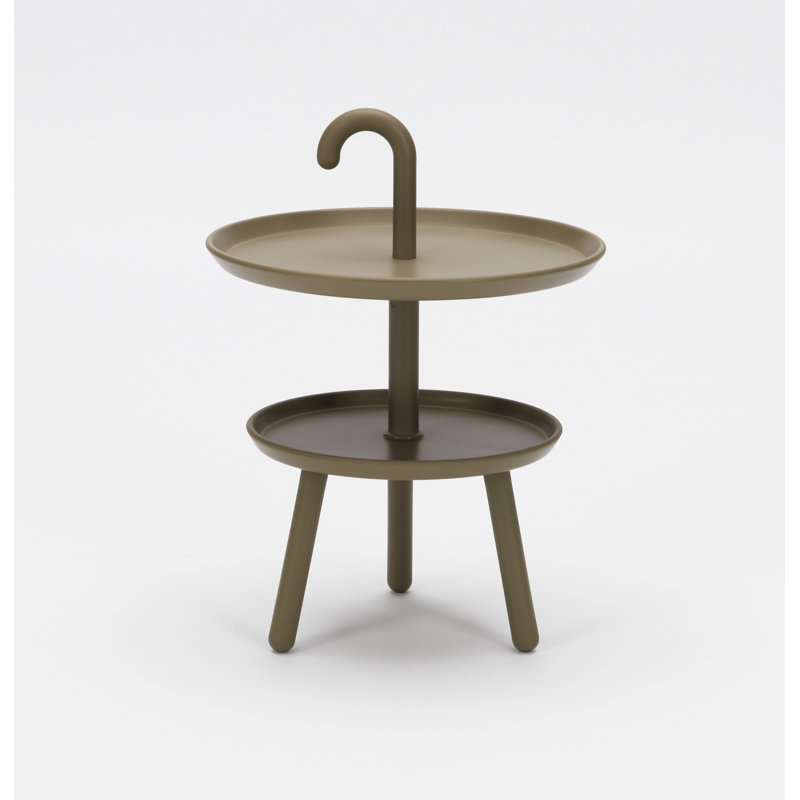 Degnan Round Outdoor Bar Table , 41cm cm W 41cm cm D, Brown
