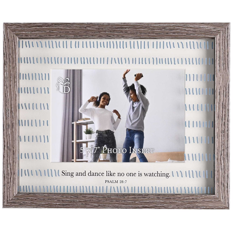 Cadre photo en verre