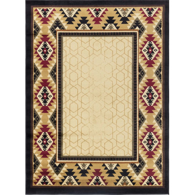 Tribes Cream Southwest Area Rug