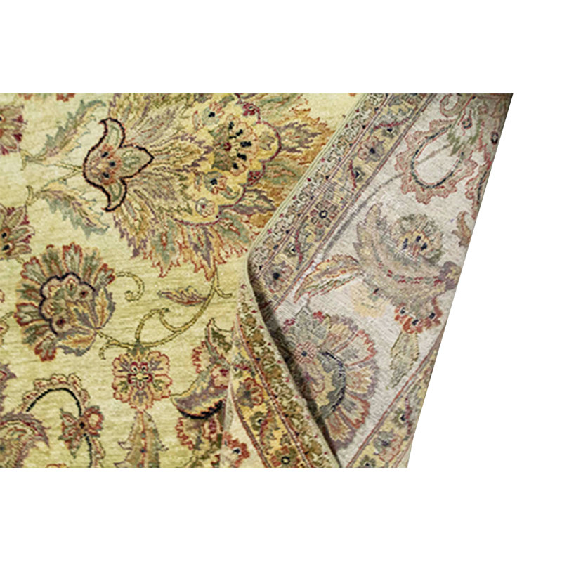Wool Oriental Area Rug in Brown