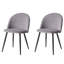 Adebola 43cm H Upholstered Metal Side Chair-633611517