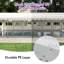 Auvent 13 pi x 26 pi avec parois latérales roulées, blanc-124639096-102834525
