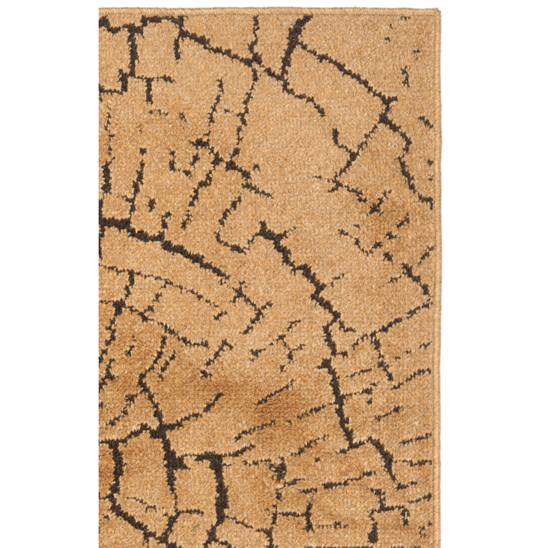 Tapis à motif abstrait Caziyah Kashmir, Rectangle 4 pi x 6 pi