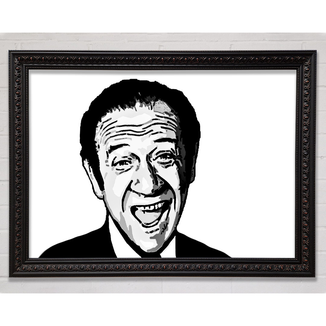 Sid James Carry On Films - Einzelne Bilderrahmen Kunstdrucke