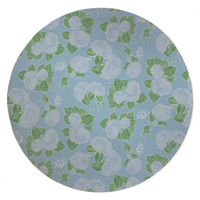 Hydrangea Non Slip Outdoor Rug