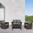 Jerelle 4 - Person Patio Conversation Set with Cushions-422401708