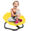AIYAPLAY Kids Spinning Chair for Autism Flower Shaped Non-Slip Base Yellow