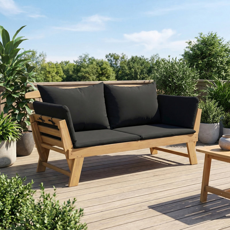 198cm Wide Straight Loveseat