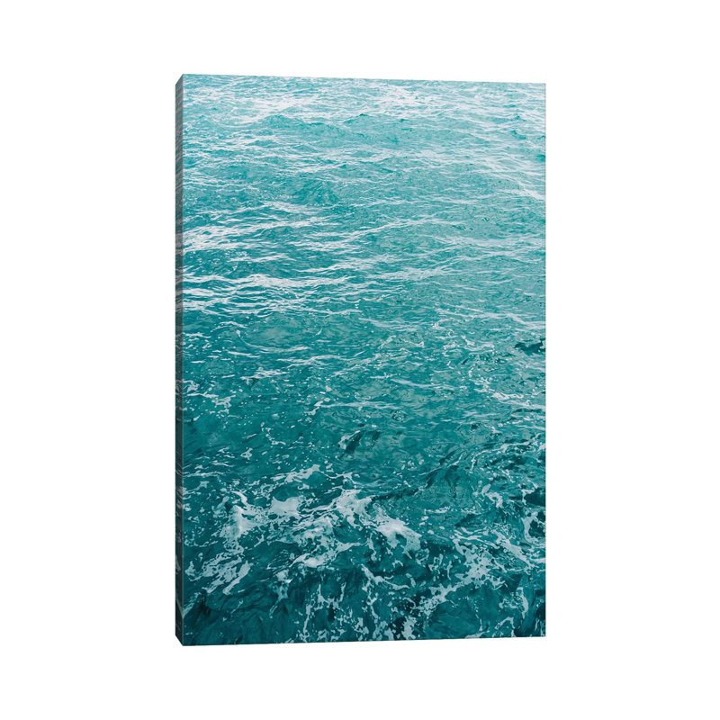 Amalfi Coast Water XII by Bethany Young - Print on Canvas, 66.04cm H x 45.72cm W x 3.81cm D, Wrapped Canvas