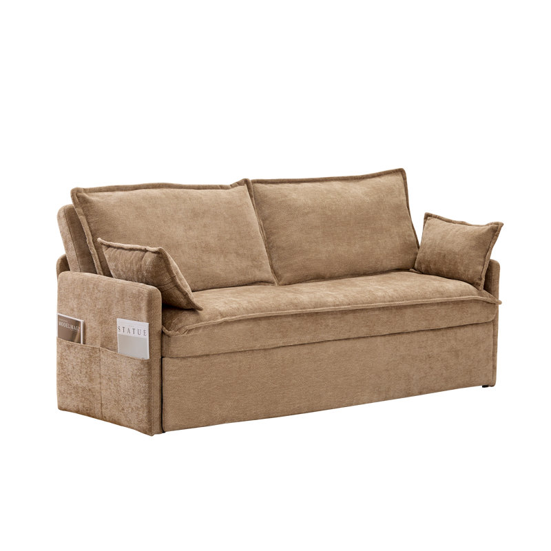 Canapé-lit escamotable Chenille Modern Living Spaces
