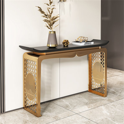Nouvelle table de véranda en acier inoxydable de style chinois